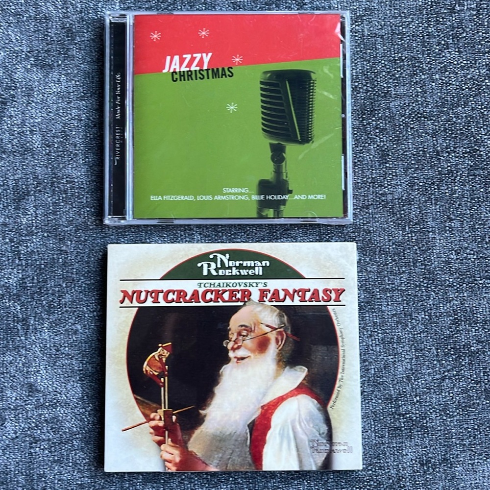 🆕 New Sealed Holiday CDs Nutcracker and Jazzy Christmas